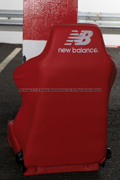 Liverpool FC Anfield stadium home team dugout chair from the 2019-20 Premier League winning - Image 15 of 19