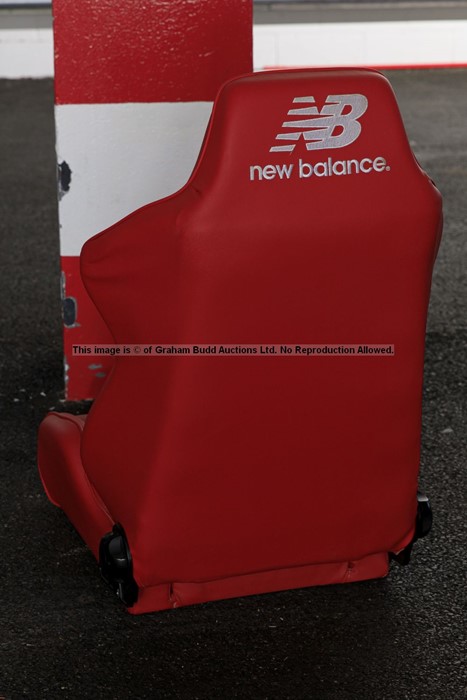 Liverpool FC Anfield stadium home team dugout chair from the 2019-20 Premier League winning - Image 14 of 19