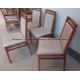 Four matching wooden dining chairs from the Players' and Staff Canteen at Liverpool Football Club' - Image 3 of 4