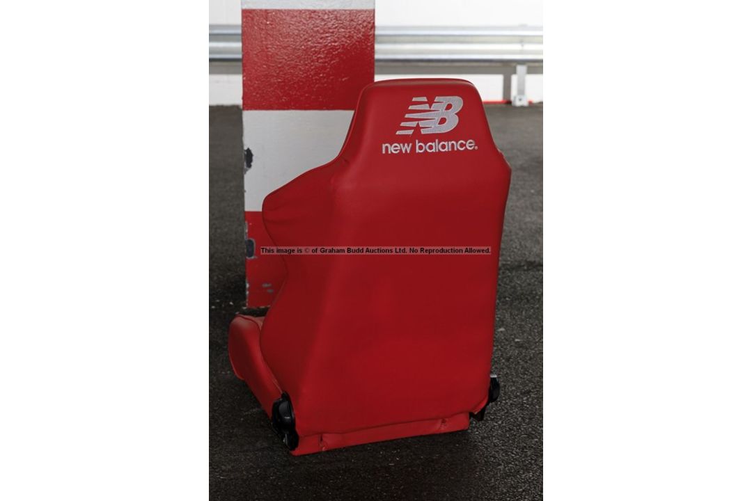 Liverpool FC Anfield stadium home team dugout chair from the 2019-20 Premier League winning - Image 13 of 19