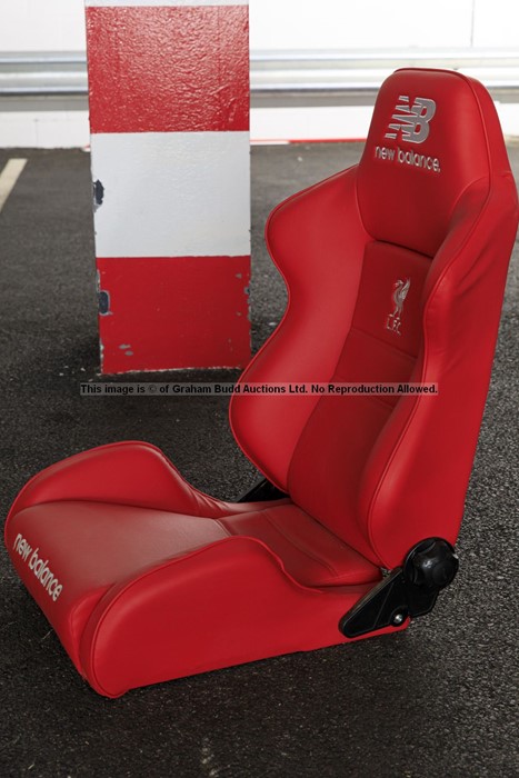 Liverpool FC Anfield stadium home team dugout chair from the 2019-20 Premier League winning - Image 12 of 19
