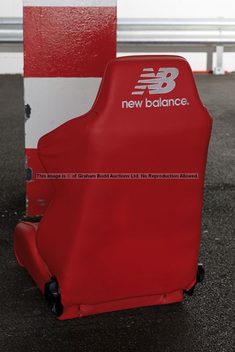 Liverpool FC Anfield stadium home team dugout chair from the 2019-20 Premier League winning - Image 13 of 19