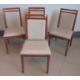 Four matching wooden dining chairs from the Players' and Staff Canteen at Liverpool Football Club' - Image 1 of 4