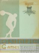 1932 Los Angeles Olympic Games official pictorial souvenir programme, 64-page programme with green