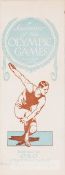 1908 London Olympic Games Souvenir of the Olympic Games “The Great Marathon Race from Windsor Castle