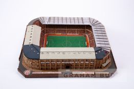 Manchester United - Old Trafford, Made circa 1986 by John Le Maitre using traditional modelling