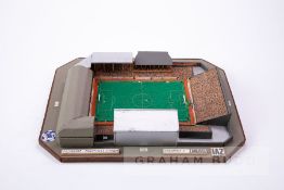 Gillingham - Prestifeld Stadium, Made circa 1986 by John Le Maitre using traditional modelling