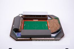 Chester City - Sealan Road, Made circa 1986 by John Le Maitre using traditional modelling techniques