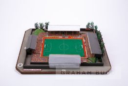 Rochdale - Spotland, Made circa 1986 by John Le Maitre using traditional modelling techniques and