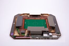 Scunthorpe United - Old Show Ground, Made circa 1986 by John Le Maitre using traditional modelling