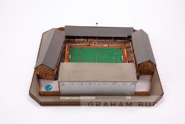 Derby County - Baseball Ground, Made circa 1986 by John Le Maitre using traditional modelling