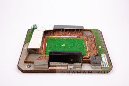 Walsall - Fellows Park, Made circa 1986 by John Le Maitre using traditional modelling techniques and