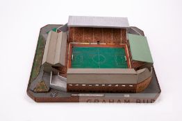 Sheffield United - Bramall Lane, Made circa 1986 by John Le Maitre using traditional modelling