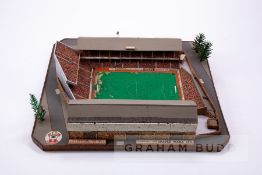 Southampton - The Dell, Made circa 1986 by John Le Maitre using traditional modelling techniques and