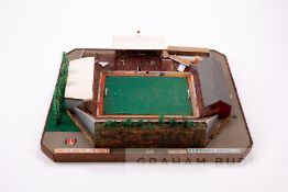 Charlton Athletic -The Valley, Made circa 1986 by John Le Maitre using traditional modelling