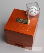Tiger Woods signed Nike golf ball, signed in black marker pen, bearing a TIGER STAR MEMORABILIA 1076