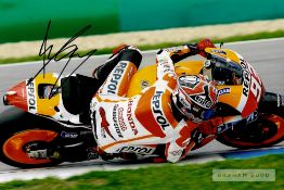 Marc Marquez (SPA) signed collection of Moto GP memorabilia, comprising replica Honda Repsol