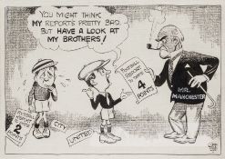 Manchester City interest, George Butterworth (British, 1905-1988) “You might think my report’s
