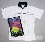 Signed Indian Wells tennis tournament poster, held on 4th to 15th March 1998, signed in black marker