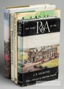 Library of golf books dating from the 1950s onwards, large quantity, biographies/autobiographies,