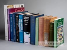 A collection of tennis books, comprising: a mint copy of Heiner Gillmeister’s paperback book “Tennis