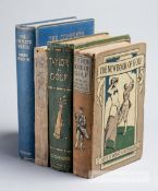 25 volumes on golf, comprising: 3 x Harry Vardon, How to Play Golf, 3rd, 5th & 10th editions;