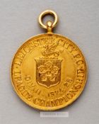 Leicester City 1924-25 Football League Division Two Championship medal awarded to Club Director