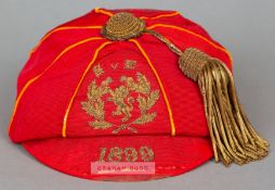 Scotland v England International cap awarded in the British Home Championship at Villa Park, 8th