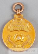 Football League Division One Championship medal awarded to a Sheffield Wednesday player in season