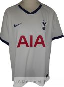 Harry Kane signed Tottenham Hotspur 2019-20 replica home jersey, signature in black marker to the