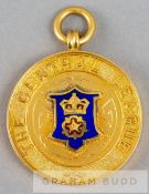 Central League winner's medal awarded to a Derby County player in season 1935-36, 9ct. gold,