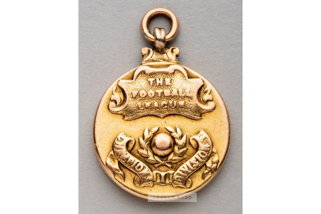 Huddersfield Town Football League Division One Championship medal awarded to Huddersfield Town's - Image 1 of 2
