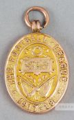 Football League Midland's Section wartime championship medal awarded to a Leeds City player in