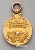Huddersfield Town 1924-25 Football League Division One Championship medal awarded to Charlie Wilson,