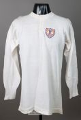 Football League representative jersey worn by Arsenal's Alf Baker in the match v Ireland, played