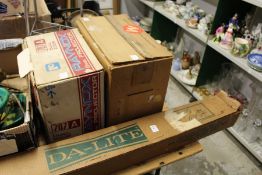 Two projectors and a screen.