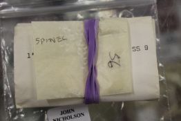 A small group of spinels.