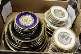 A collection of Chokin ceramics.