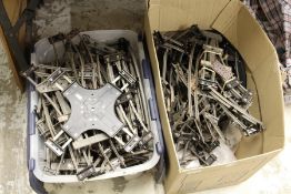 A quantity of 'O' gauge train track.