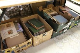 A quantity of books.