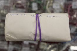 Various loose tiger's eye gem stones.