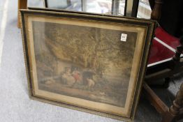 A pair of colour prints.