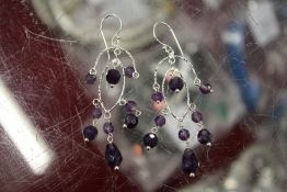 Decorative earrings.