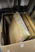 A large quantity of paintings and prints.