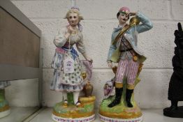 A pair of continental figures (AF).