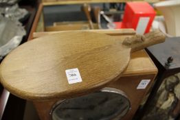 A Robert 'Mouseman' Thompson cheeseboard.