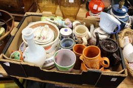 A large quantity of decorative china and glass.