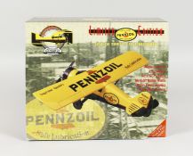 GEARBOX LIMITED EDITION STINSON DETROITER REPLICA PENNZOIL AIRPLANE COIN BANK. RRP: £50.
