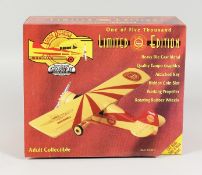GEARBOX LIMITED EDITION STINSON DETROITER REPLICA SHELL OIL AIRPLANE COIN BANK. RRP: £50.