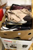 A large quantity of ladies' handbags etc.